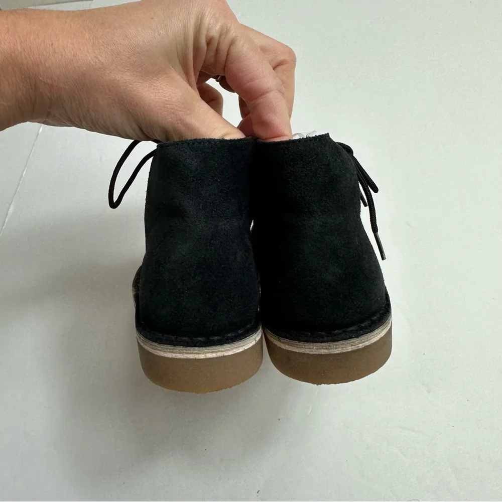 New! Sonatina two tone leather lace boots